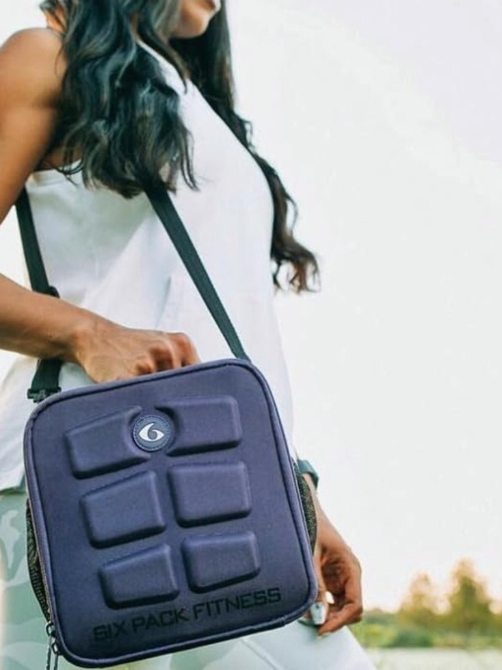 Six-Pack Fitness Insulated Meal Bag - Black
